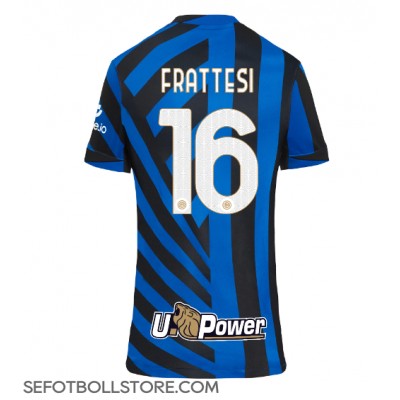 Inter Milan Davide Frattesi #16 Replika Hemmatröja Dam 2024-25 Kortärmad Inter Milan Davide Frattesi #16 Replika Hemmatröja Dam 2024-25 Kortärmad